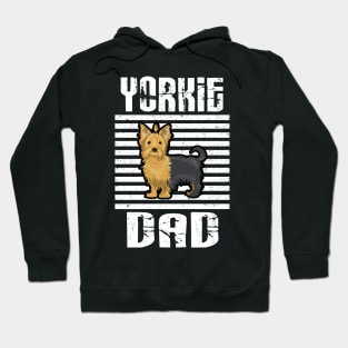 Yorkie Dad Proud Dogs Hoodie